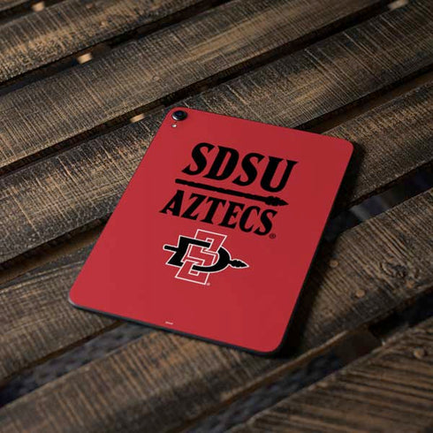 San Diego State University Aztecs Red Apple iPad Pro Skin