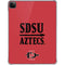 San Diego State University Aztecs Red iPad Pro 11in (2024) Clear Case