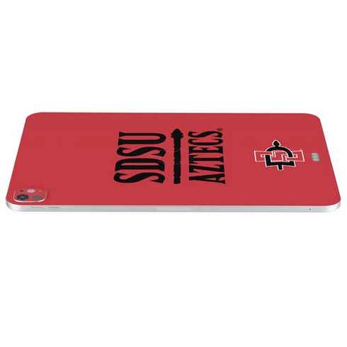 San Diego State University Aztecs Red iPad Pro 13in M4 (2024) Skin