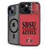 San Diego State University Aztecs Red iPhone 14 Plus Kickstand Case