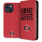 San Diego State University Aztecs Red iPhone 15 Plus Folio Case