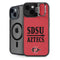 San Diego State University Aztecs Red iPhone 15 Plus Kickstand Case