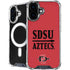 San Diego State University Aztecs Red iPhone 16 Plus MagSafe Case