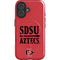 San Diego State University Aztecs Red iPhone 16 Plus Magsafe Impact Case
