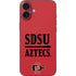 San Diego State University Aztecs Red iPhone 16 Plus Skin
