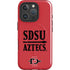San Diego State University Aztecs Red iPhone 16 Pro Magsafe Impact Case