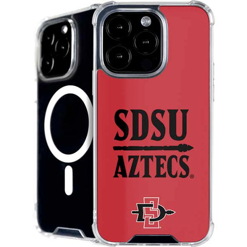 San Diego State University Aztecs Red iPhone 16 Pro Max MagSafe Case