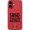 San Diego State University Aztecs Red iPhone 16 Skin