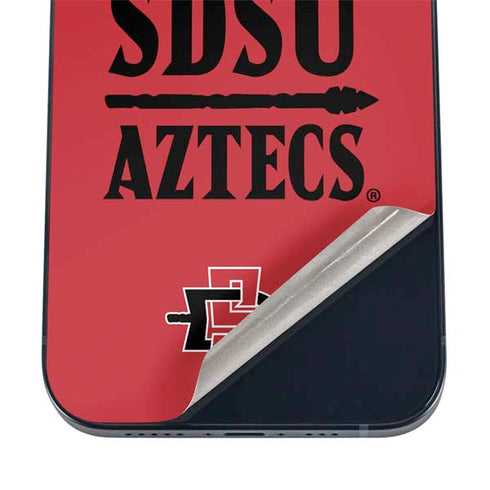 San Diego State University Aztecs Red iPhone 16 Skin