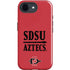 San Diego State University Aztecs Red iPhone 16e Impact Case