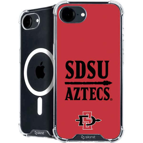 San Diego State University Aztecs Red iPhone 16e MagSafe Case
