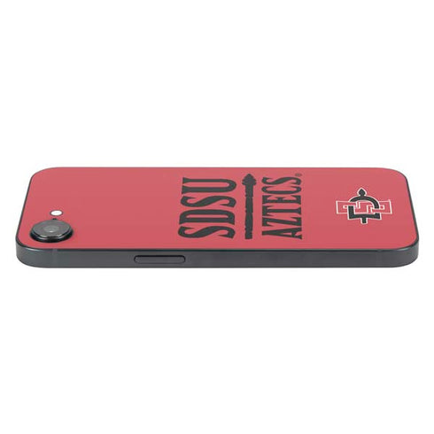 San Diego State University Aztecs Red iPhone 16e Skin