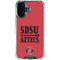 San Diego State University Aztecs Red iPhone 17 Clear Case