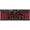 San Diego State University Aztecs Red K95 RGB PLATINUM Mechanical Gaming Keyboard Skin
