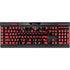 San Diego State University Aztecs Red K95 RGB PLATINUM Mechanical Gaming Keyboard Skin