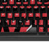 San Diego State University Aztecs Red K95 RGB PLATINUM Mechanical Gaming Keyboard Skin