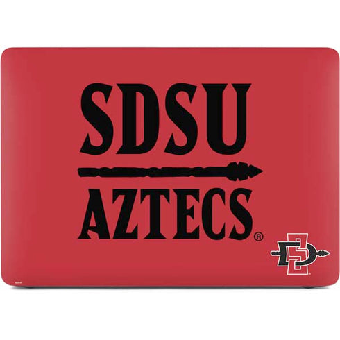 San Diego State University Aztecs Red Apple MacBook Air Skin