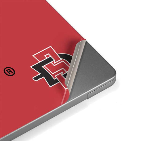 San Diego State University Aztecs Red Apple MacBook Pro 14-inch Skin