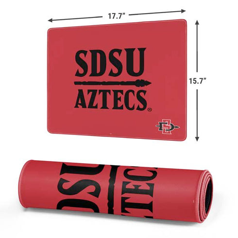 San Diego State University Aztecs Red Gaming Mouse Pad