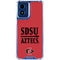 San Diego State University Aztecs Red Moto G 5G (2024) Clear Case