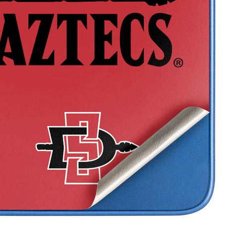 San Diego State University Aztecs Red Moto G Play 4G (2024) Skin