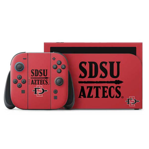 San Diego State University Aztecs Red Nintendo Skins