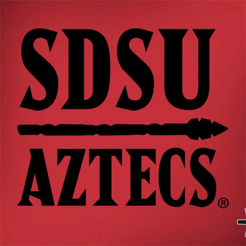 San Diego State University Aztecs Red PlayStation 4 Gold Wireless Headset Skin
