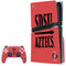 San Diego State University Aztecs Red PS5 Pro Disk Bundle Skin