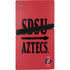 San Diego State University Aztecs Red PS5 Pro Disk Bundle Skin