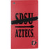San Diego State University Aztecs Red PS5 Pro Disk Console Skin