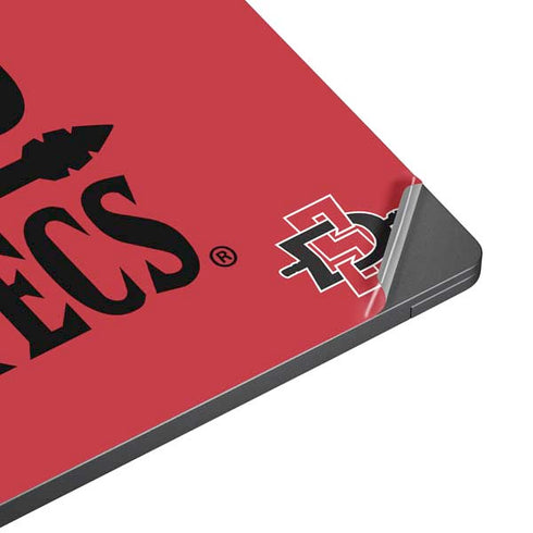 San Diego State University Aztecs Red Surface Laptop 7 13.8in Skin