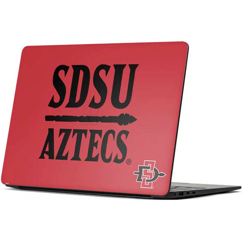 San Diego State University Aztecs Red Surface Laptop 7 15in Skin
