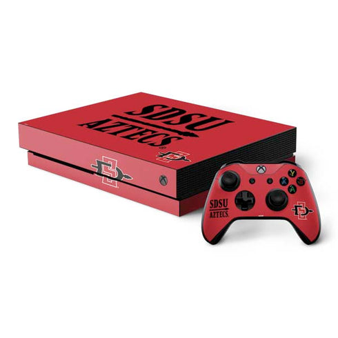 San Diego State University Aztecs Red Xbox One Skins
