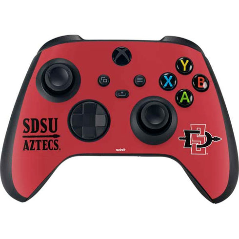 San Diego State University Aztecs Red Xbox Series X Bundle Skin