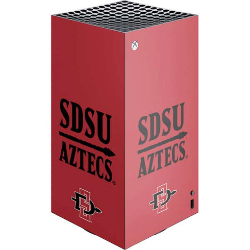 San Diego State University Aztecs Red Xbox Series X Skins
