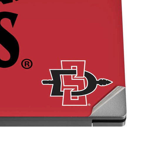 San Diego State University Aztecs Red Dell XPS Skin