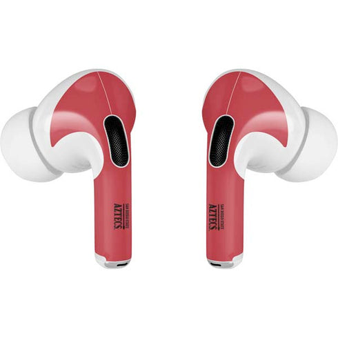 San Diego State University Logo Red AirPods Pro 2nd Gen Skin