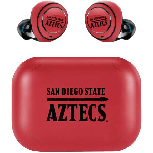 San Diego State University Logo Red Amazon Echo Buds Skin