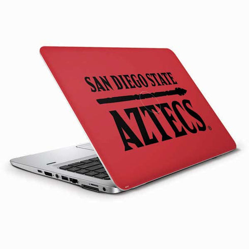 San Diego State University Logo Red HP Elitebook Skin