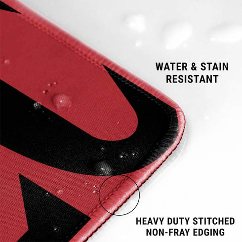 San Diego State University Logo Red Gaming Mouse Pad