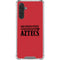 San Diego State University Logo Red Galaxy A17 Clear Case