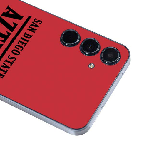 San Diego State University Logo Red Galaxy A36 5G Skin