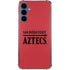 San Diego State University Logo Red Galaxy A55 5G Clear Case