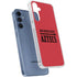 San Diego State University Logo Red Galaxy A55 5G Clear Case