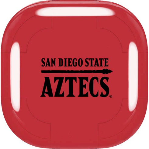 San Diego State University Logo Red Galaxy Buds Live Skin