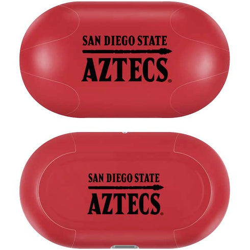 San Diego State University Logo Red Galaxy Buds Plus Skin