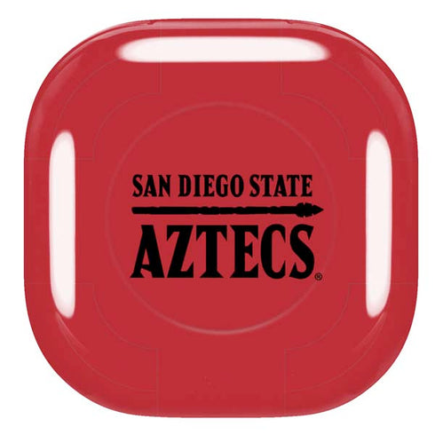 San Diego State University Logo Red Galaxy Buds Pro Skin