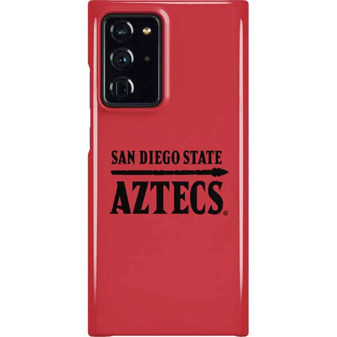 San Diego State University Logo Red Galaxy Cases