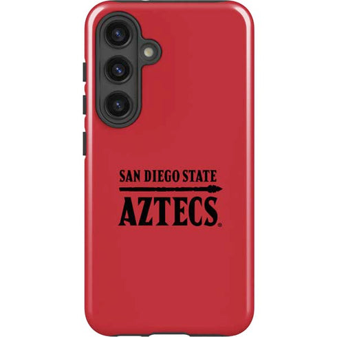 San Diego State University Logo Red Galaxy S25 Impact Case