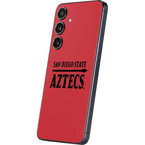 San Diego State University Logo Red Galaxy S25 Plus Skin